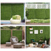 Artificial Milan Grass Wall Panels – Set of 12 | 3㎡ Coverage - Faux Greenery Fence Panels OUTSUNNY - Little and Giant Explorers Outsunny