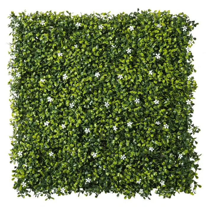 Artificial Milan Grass Wall Panels – Set of 12 | 3㎡ Coverage - Faux Greenery Fence Panels OUTSUNNY - Little and Giant Explorers Outsunny
