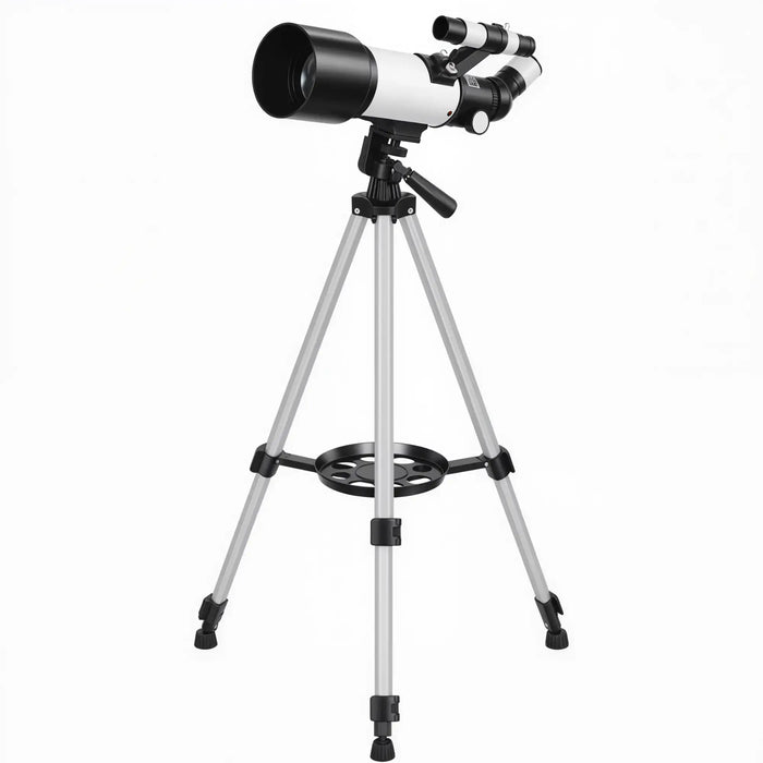 Astronomical Telescope – 70mm Beginner Refractor | Dual Eyepieces and Finder Scope OUTSUNNY - Little and Giant Explorers Outsunny