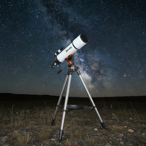 Astronomical Telescope – 80mm Refractor | Beginner Stargazing Scope with Tripod OUTSUNNY - Little and Giant Explorers Outsunny