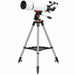 Astronomical Telescope – 80mm Refractor | Beginner Stargazing Scope with Tripod OUTSUNNY - Little and Giant Explorers Outsunny