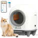 Automatic Cat Litter Box | Self-Cleaning Electric Litter Tray with App Control PAWHUT - Little and Giant Explorers PawHut