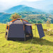 Automatic Pop Up Camping Tent in Dark Grey (2 - 4 persons) - Little and Giant Explorers Outsunny