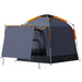 Automatic Pop Up Camping Tent in Dark Grey (2 - 4 persons) - Little and Giant Explorers Outsunny