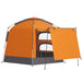 Automatic Pop Up Camping Tent in Orange (2 - 4 persons) - Little and Giant Explorers Outsunny