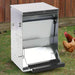 Automatic Treadle Chicken Feeder 'Timo' 6 kg - Little and Giant Explorers FLAMINGO