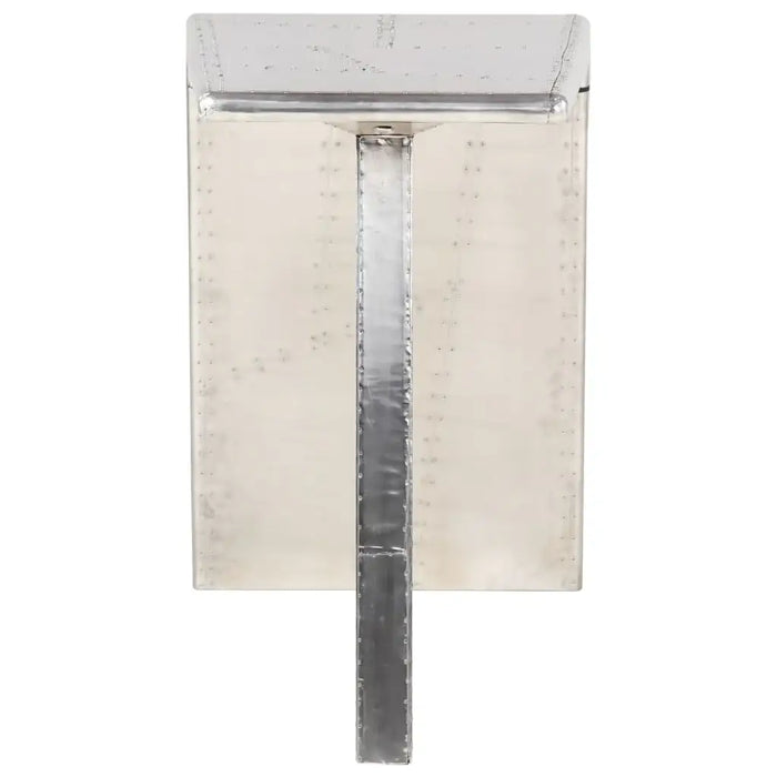 Aviator Desk in Silver and Metal - Little and Giant Explorers vidaXL