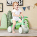 Baby Balance Bike for Toddlers – Green | 4-Wheel Design - 135° Steering Limit COSTWAY - Little and Giant Explorers Costway
