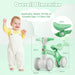 Baby Balance Bike for Toddlers – Green | 4-Wheel Design - 135° Steering Limit COSTWAY - Little and Giant Explorers Costway