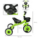 Baby Trike – Green Toddler Tricycle | Adjustable Seat, Basket and Bell AIYAPLAY - Little and Giant Explorers AIYAPLAY