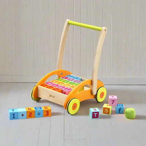 Baby Walker With Blocks - Little and Giant Explorers Classic World