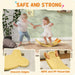 Balance Board for Kids in Yellow | Sensory Play - Little and Giant Explorers AIYAPLAY