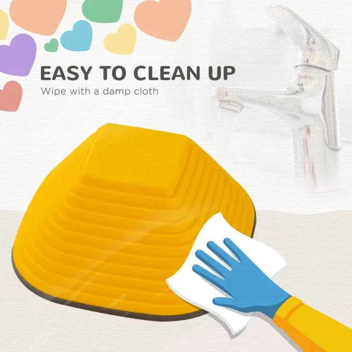 Six-Piece Kids Non-Slip Stackable River Stones - Little and Giant Explorers AIYAPLAY