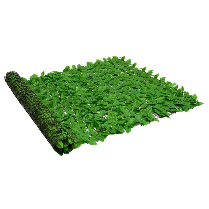 green artificial leaf balcony screen roll for decorative outdoor fence and privacy