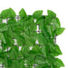 Balcony Screen with Green Leaves (400 x 150cm) - Little and Giant Explorers vidaXL