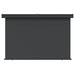 Balcony Side Awning in Black - Little and Giant Explorers vidaXL