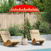 Balinese Parasol - Red | 180-190cm - Cotton Canopy Solid Wood Frame with Base VIDAXL - Little and Giant Explorers vidaXL