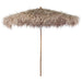 Bamboo Parasol with Banana Leaf Roof Ø270cm - Little and Giant Explorers vidaXL