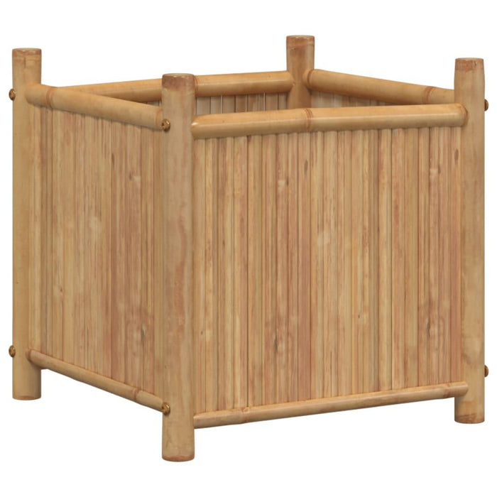 Bamboo Planter (40 x 40 x 40cm) - Little and Giant Explorers vidaXL