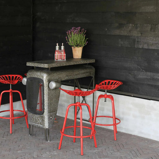 Bar Tractor Chair in Red - Little and Giant Explorers Esschert Design