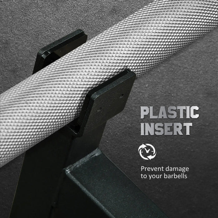 2 Piece Barbell Jack Set | Weight Capacity 400kg - Little and Giant Explorers SPORTNOW