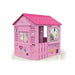 Barbie pink dream holiday playhouse with stickers, fence, and window, for indoor and outdoor use