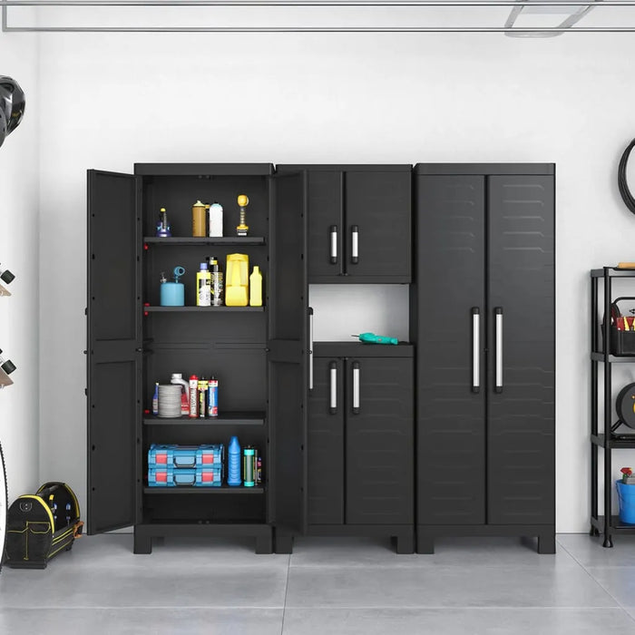 Base Storage Cabinet 'Detroit' in Black 97cm - Little and Giant Explorers Keter