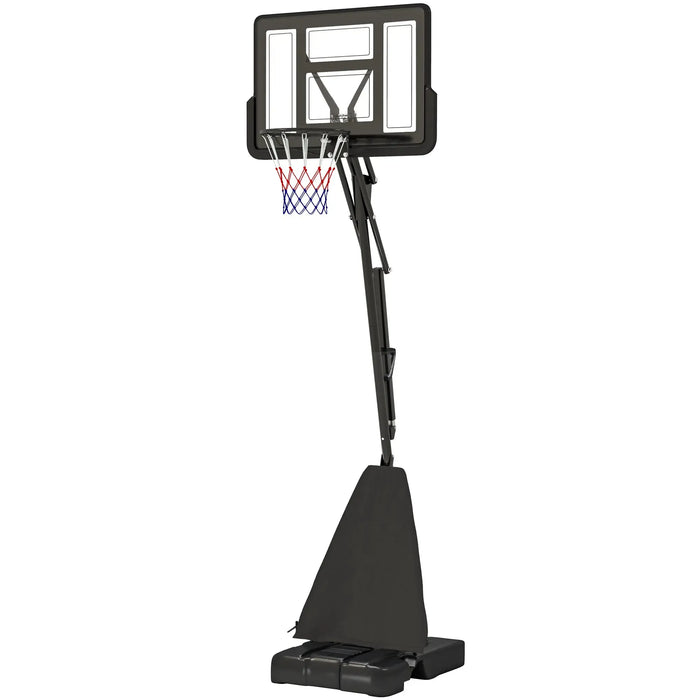 Basketball Hoop and Stand with Rebound System | 2.45 - 3.05m - Little and Giant Explorers SPORTNOW