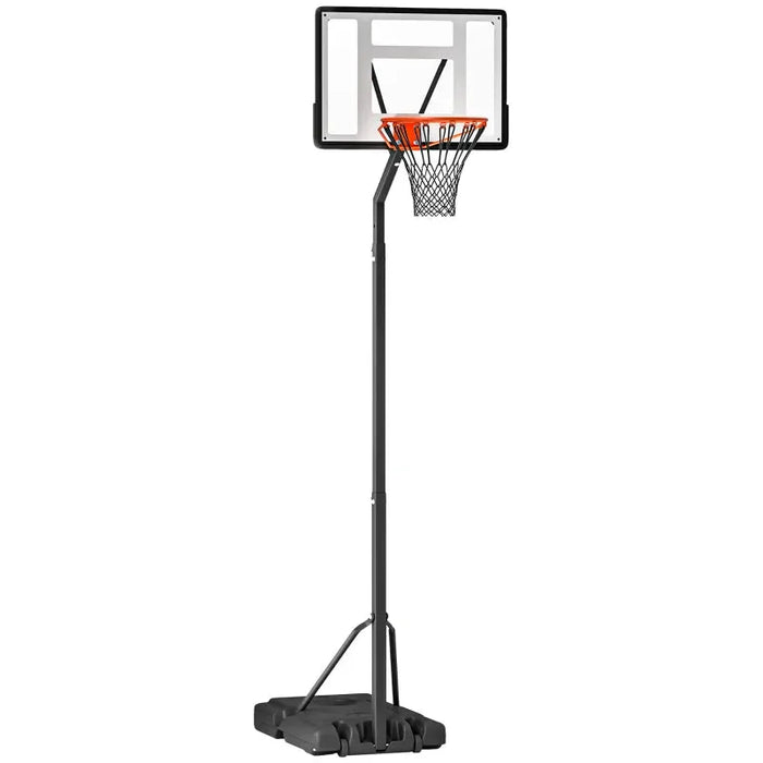 Basketball Hoop Freestanding with Wheels | 255 - 305cm - Little and Giant Explorers HOMCOM