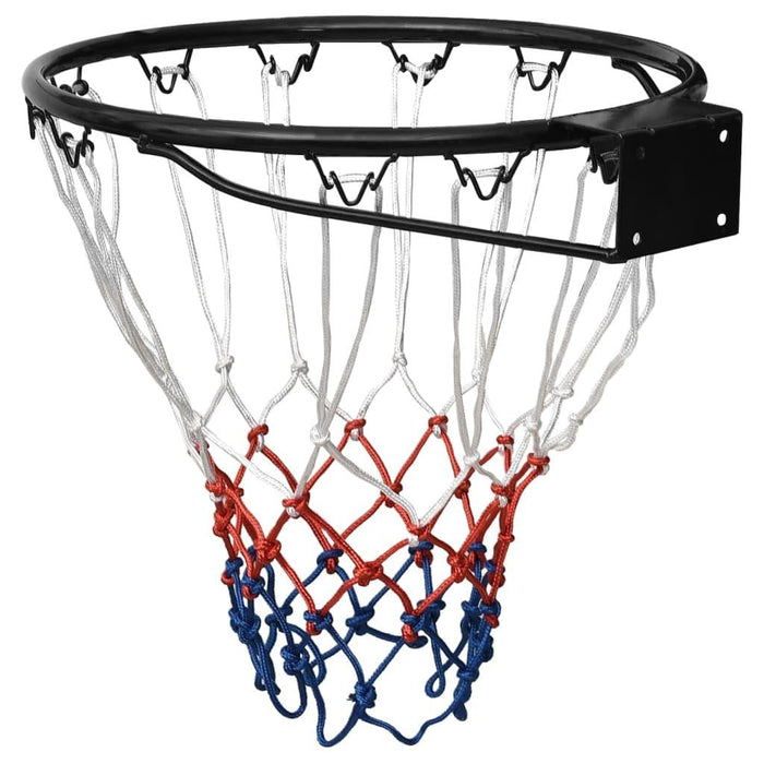 Basketball Ring in Black 39cm - Little and Giant Explorers vidaXL