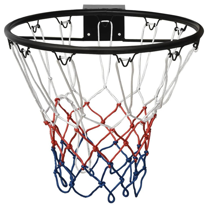 Basketball Ring in Black 45cm - Little and Giant Explorers vidaXL