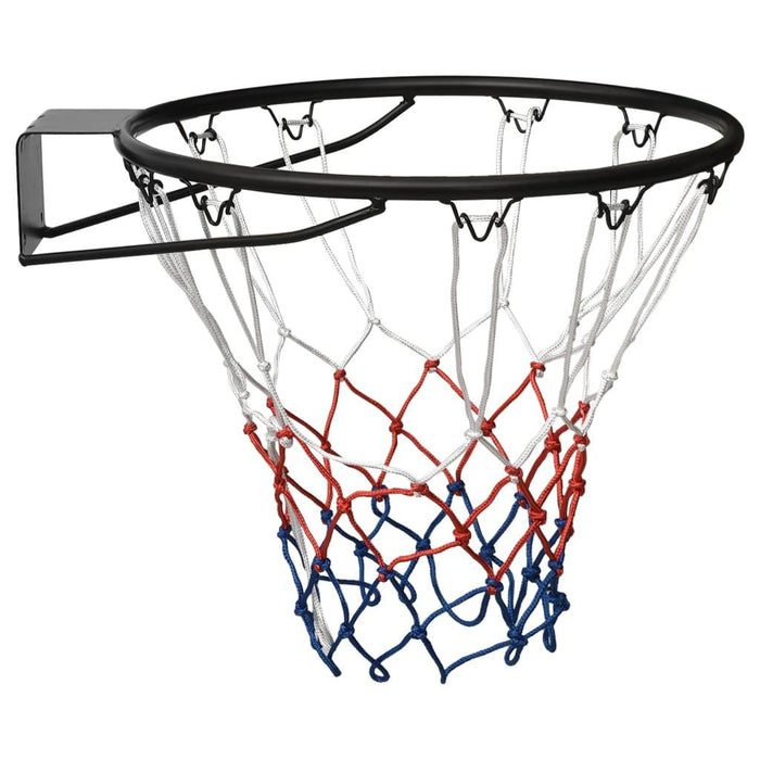 Basketball Ring in Black 45cm - Little and Giant Explorers vidaXL