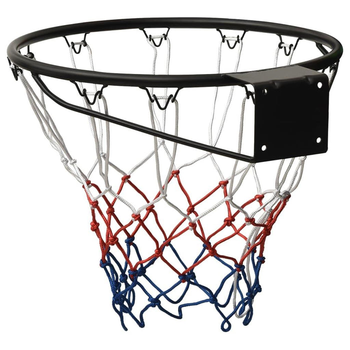 Basketball Ring in Black 45cm - Little and Giant Explorers vidaXL