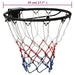 Basketball Ring in Black 45cm - Little and Giant Explorers vidaXL