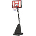 Basketball Hoop and Stand in Red | 2.45 - 3.05m - Little and Giant Explorers SPORTNOW