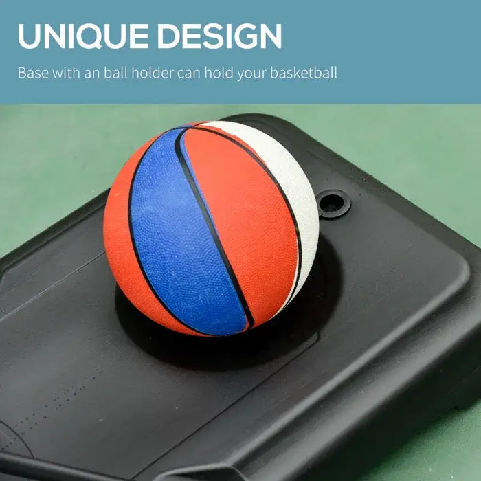 Portable Basketball Hoop Stand | 160 - 210cm - Little and Giant Explorers HOMCOM