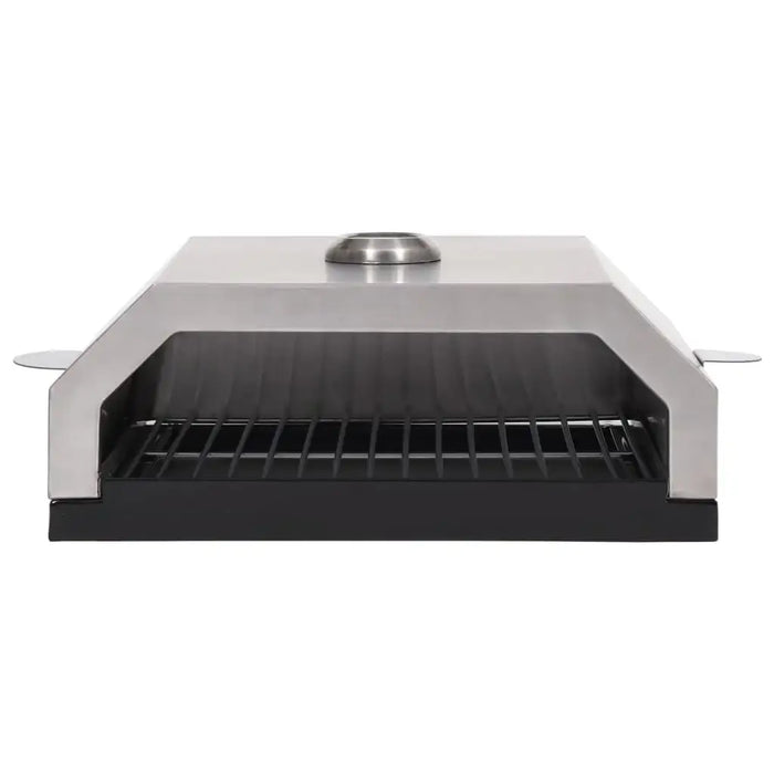 Pizza Oven with Ceramic Stone for Gas Charcoal BBQ - Little and Giant Explorers vidaXL