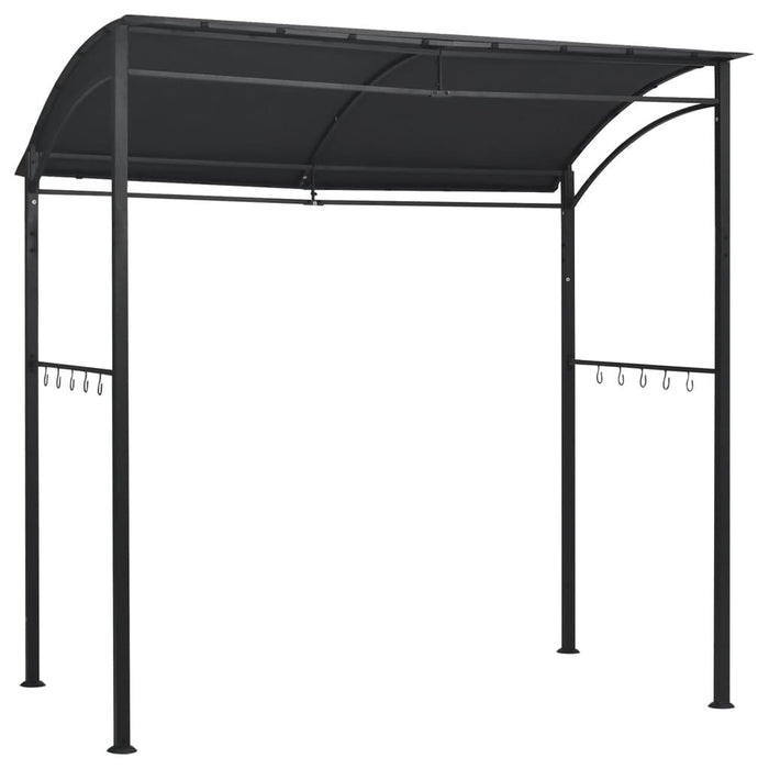 BBQ Gazebo in Anthracite & Steel (215 x 150 x 220cm) - Little and Giant Explorers vidaXL