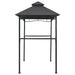 BBQ Gazebo in Anthracite and Steel (240 x 150 x 255cm) - Little and Giant Explorers vidaXL