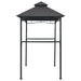 BBQ Gazebo in Anthracite and Steel (240 x 150 x 255cm) - Little and Giant Explorers vidaXL