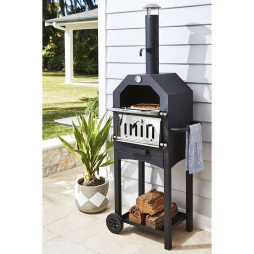 BBQ Pizza Oven in Black - Little and Giant Explorers ProGarden