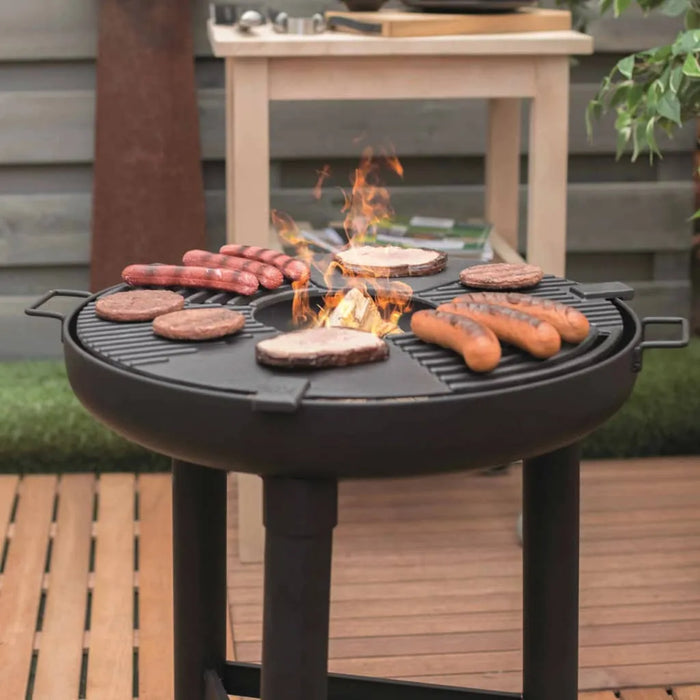 BBQ 'Plancha' Grill in Black - Little and Giant Explorers RedFire