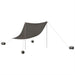 Beach Canopy with Sand Anchors in Grey (214 x 236cm) - Little and Giant Explorers vidaXL