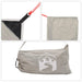 Beach Canopy with Sand Anchors in Grey (214 x 236cm) - Little and Giant Explorers vidaXL