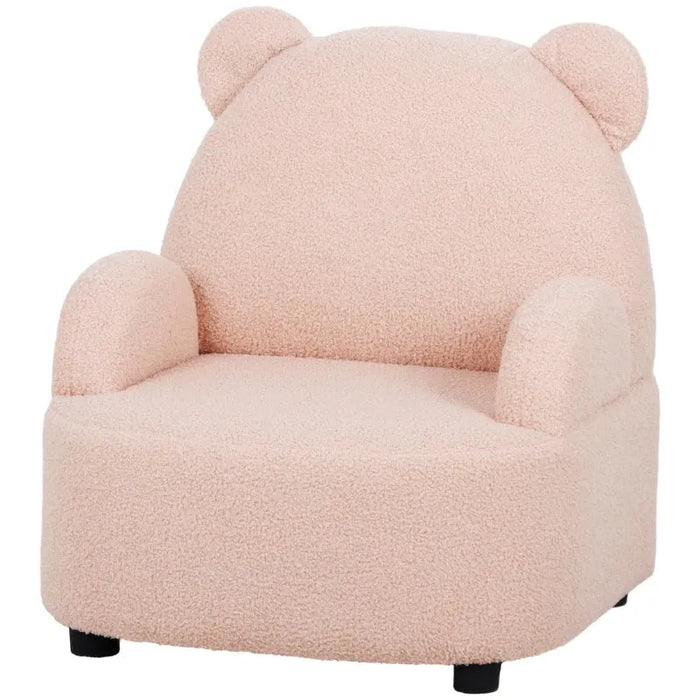 Bear Shaped Toddler Chair in Pink - Little and Giant Explorers AIYAPLAY