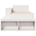 Bed Frame with Storage in White (75 x 190cm) - Little and Giant Explorers vidaXL