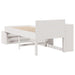 Bed Frame with Storage in White (75 x 190cm) - Little and Giant Explorers vidaXL