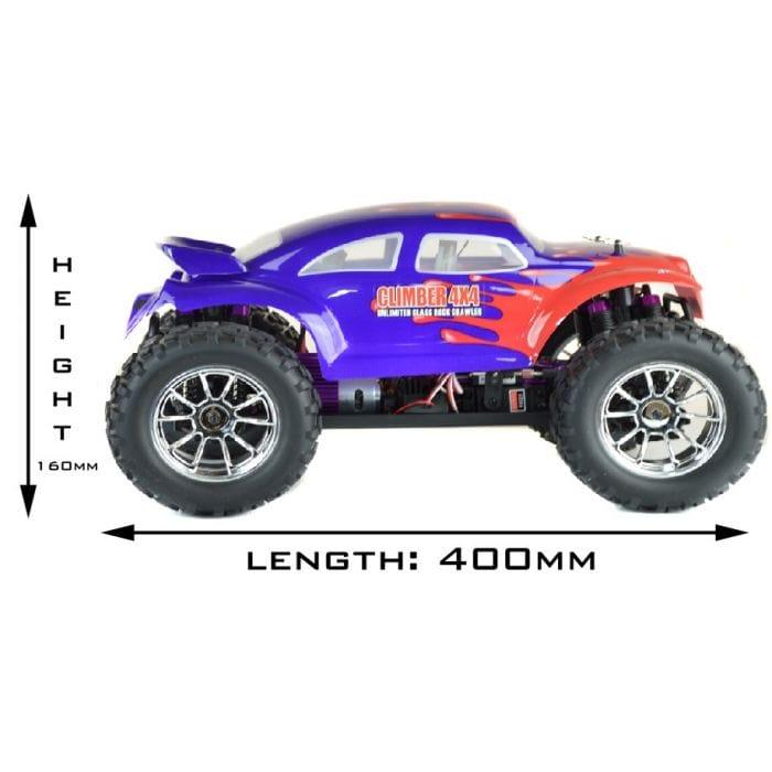 Beetle Electric Radio Controlled Monster Truck RTR - Little and Giant Explorers HSP