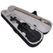 Beginners Violin Full Set with Bow and Chin Rest in Black 4/4 - Little and Giant Explorers vidaXL