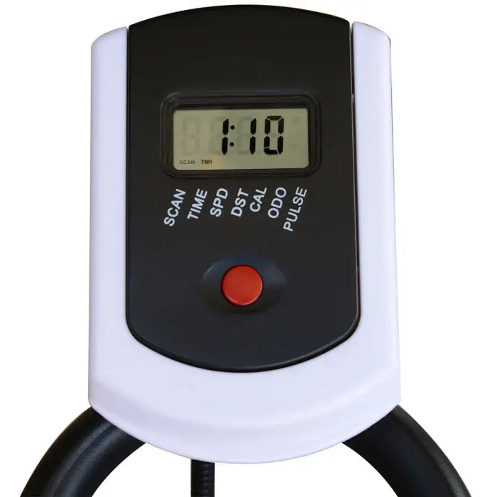 Belt-Driven Exercise Bike – Black | Indoor Cycling with LCD Display HOMCOM - Little and Giant Explorers HOMCOM